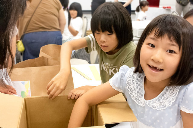 つな髪ボランティアイベント　あっという間になくなりました！