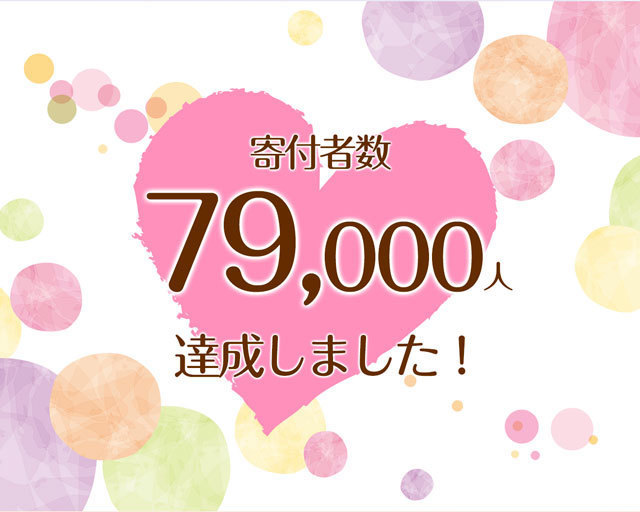 つな髪_寄付者数60000人達成記念画像