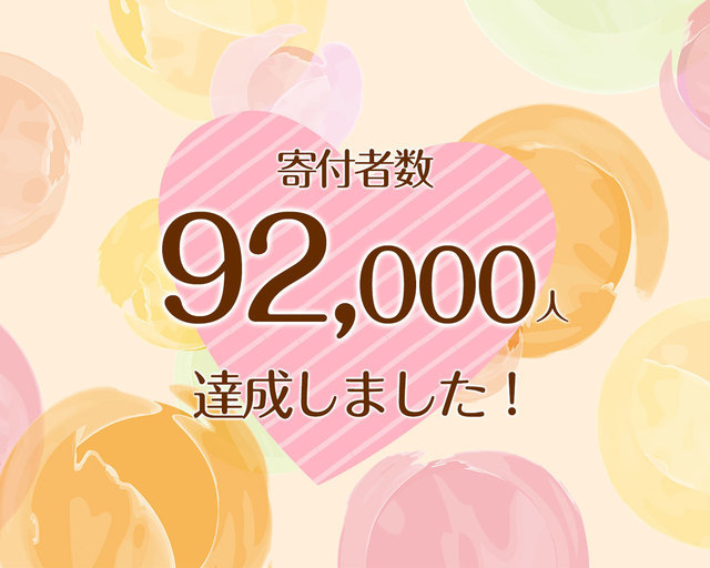 つな髪_寄付者数60000人達成記念画像